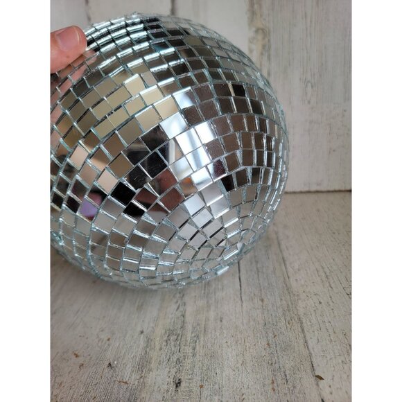 Unique glass hanging disco ball Halloween decor prop room party - Picture 11 of 14